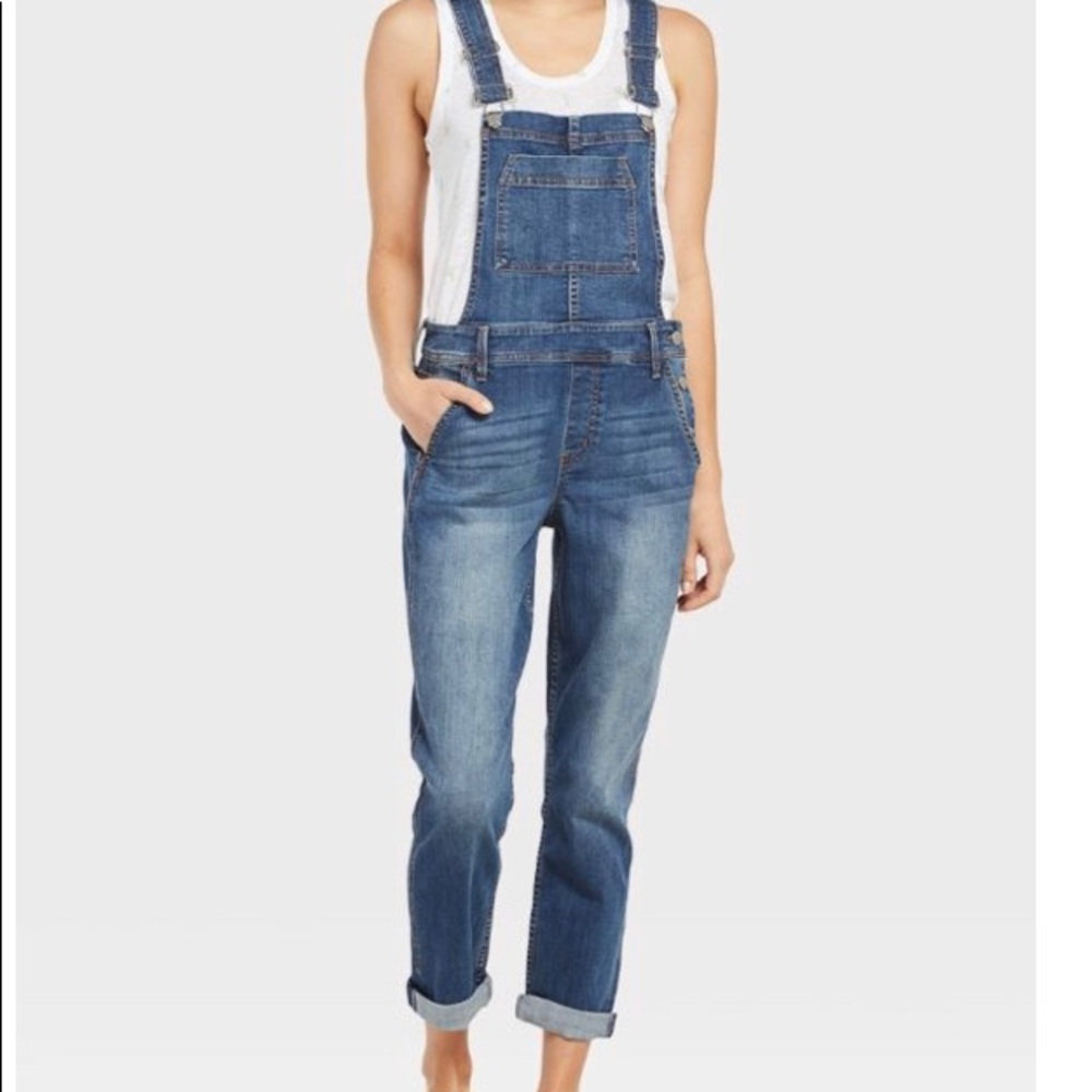 Level 99 denim overalls 27.25 inseam